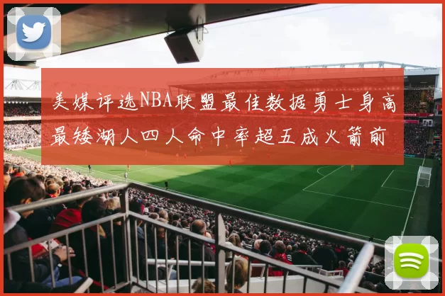 美媒评选NBA联盟最佳数据勇士身高最矮湖人四人命中率超五成火箭前场篮板率显优势