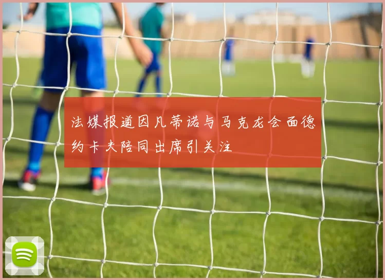 法媒报道因凡蒂诺与马克龙会面德约卡夫陪同出席引关注